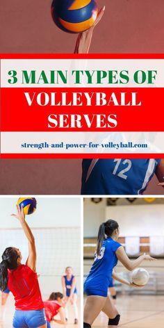 3 Main Types of Volleyball Serves Volleyball Practice Plans, Middle School Volleyball, Youth Volleyball, School Volleyball, Baseball Pitcher