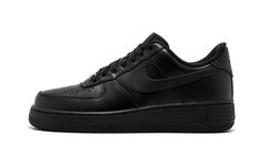 WMNS Air Force 1 Low Triple Black Nike Air Force Black, Womens Air Force 1, Buy Nike Shoes, Nike Air Force One, Force One, Stadium Goods, Loafer Sneakers, Triple Black, Nike Womens