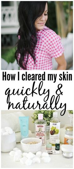 How I healed my skin the natural way! I cleared my skin quickly with this natural routine & I had to share it! Pin if you struggle with breakouts & want them to stop! I Healed, Skin Care Routine For 20s, Perfect Skin Care Routine, Natural Skin Care Routine, Hair Care Products, Cool Ideas