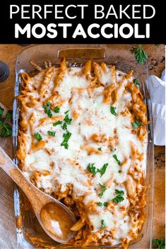 a casserole dish with meat, cheese and parmesan sauce on top