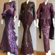 Dress Songket Modern, Dress Songket, Kebaya Songket, Batik Dress Modern, Hijab Dress Party, Dress Pesta, Kebaya Dress