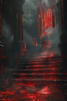 Dhampir Aesthetic, Business Decoration, Red Wallpapers, Rpg World, Grim Dark, Book Cover Ideas, Mysterious Places, Flyer And Poster Design, Disney Concept Art