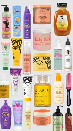 #curly #curlyhair #curlygirl #curlyhairproducts Curly Hair Products Routine, Pattern Beauty Hair Care, Curly Hair Products Aesthetic, Best Hair Products For Curly Hair, 3a Curly Hair Products, Hair Curly Products, 3b Curly Hair Products, Coily Hair Products, Curly Girl Products