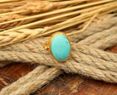 title: Turquoise Silver Ring, Gemstone Turquoise Ring, Sterling Silver Ring, Wedding Ring, Engagement Ring, American Seller, Mothers Day Gift The product is suitable for daily use. Gold over silver offers a simple and elegant look and emphasizes the details further. It is ideal for daily use with an gold over finish on 925 sterling silver, which makes details more attractive eye-catching. Other finishes available, all you need to do is note us after you made the purchase :) - All of our products Handmade Turquoise Wedding Ring, Blue Wedding Rings With Natural Stones, Wedding Blue Rings With Natural Stones, Handmade Turquoise Ring For Wedding, Handmade Blue Turquoise Wedding Ring, Silver Ring Wedding, Attractive Eyes, Zodiac Rings, Freshwater Pearl Ring