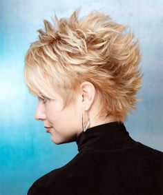 20 FABULOUS SPIKY HAIRCUT INSPIRATION FOR THE BOLD WOMEN...... - Godfather Style Spikey Hair, Golden Blonde Hair Color, Layered Short, Golden Blonde Hair