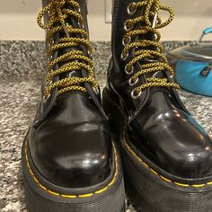 Worn A Max Of 10 Times. Owned For Less Than 6 Months. Mint Condition Jadon Max, Dr Martens Womens, Dr Martens Black, Dr Martens Shoes, Martens Shoes, Dr. Martens, Mint Condition, 6 Months, Size 7