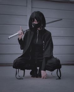 Techwear Techwear Fashion, Action Pose Reference, Female Pose Reference, Body Reference Poses, Human Poses Reference, Figure Poses, Poses References, Human Poses, Character Poses