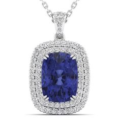 Introducing our exquisite cushion cut tanzanite and diamond pendant, a true embodiment of elegance and sophistication. Crafted with meticulous attention to detail, this stunning piece showcases a vibrant cushion cut tanzanite, radiating a deep blue hue that captivates the eye. Surrounding the tanzanite are dazzling diamonds, meticulously set to enhance its brilliance and create a mesmerizing contrast. Suspended from a delicate chain, this pendant exudes timeless beauty and is perfect for adding Dance Jewelry, Birthstone Gifts, Delicate Chain, Ring Pendant Necklace, Mens Wedding Bands, Bridal Rings, Cushion Cut, Pendant Earrings, Wedding Men