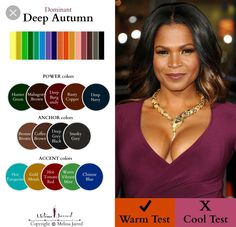 Deep Autumn Hair, Deep Autumn Hair Color, Warm Skin Tone Colors, Seasonal Analysis, Color Palette Autumn, Autumn Hair Color, Deep Autumn Makeup, Deep Autumn Palette, Palette Autumn