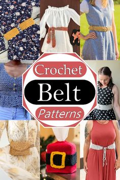 crochet belt patterns for women and girls