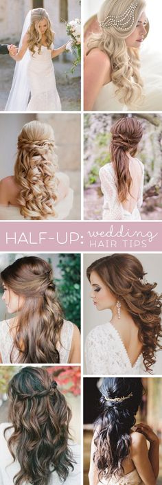 different hairstyles for brides with long hair