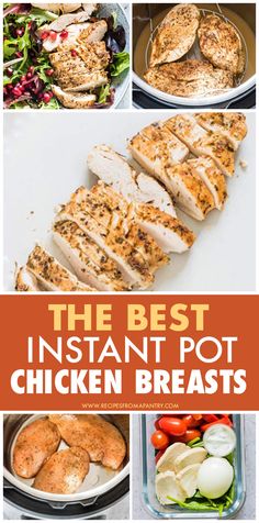 Do you want moist, juicy and flavorful chicken breasts that are SO easy to make? This Instant Pot recipe makes THE BEST chicken breasts in no time! This pressure cooker recipe works for fresh or frozen chicken breasts. #instantpot #instantpotrecipes #instantpotchickenbreast #instantpotfrozenchickenbreast #chicken #chickenbreast #chickenrecipes #ketorecipe #paleo #whole30 #whole30recipe #mealprep #ketochicken #lowcarbchicken #ketochickenbreast #lowcarbchickenbreast Instapot Favorites, Instant Pot Chicken Breasts, Instant Pot Chicken Breast, Ip Recipes, Yummy Dishes, 2024 Recipes, Chicken Breast Recipe