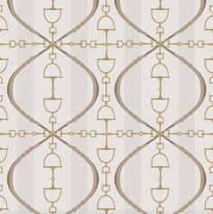 a beige and white wallpaper with an intricate design