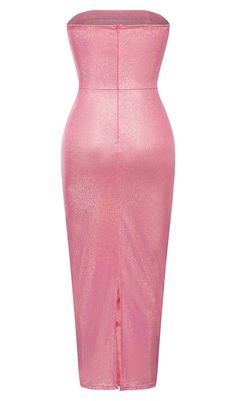 Elevate your style game with this stunning coral pink sequin embellished midi dress. Perfect for any club or party event, this dress features a flattering corset-style top and a strapless neckline that will show off your shoulders. The sequin detailing adds a touch of glam, while the midi length keeps it classy. And with our fast shipping, you'll be ready to rock this sale dress in no time. Don't miss out! Gentle Dry Clean Only Colour may vary due to lighting on images. The product images (witho Pink Sweetheart Neckline Club Dress, Pink Sweetheart Neckline Dress For Club, Fitted Pink Pencil Skirt Dress, Pink Fitted Pencil Skirt Dress, Pink Dress For Prom Season Club, Embellished Midi Dress, Corset Style Tops, Strapless Neckline, Sparkly Dress