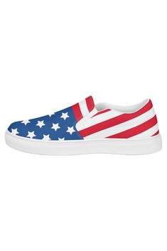 American Flag Shoes July 4th