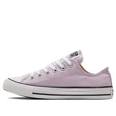 Converse Unisex Chuck Taylor All Star Canvas Shoes Purple 172689C (SNKR/Unisex/Low Top) Casual Purple Canvas Shoes With Rubber Sole, Converse Canvas Shoes With Round Toe, Casual Purple Closed Toe Sneakers, Casual Purple Converse Sneakers, Converse Purple Sneakers For Spring, Purple Converse Sneakers For Spring, Spring Purple Converse Sneakers, Purple Converse, Low Top Converse