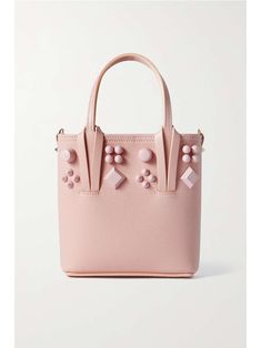 Louboutin Bags, Pink Texture, Christian Louboutin Women, Kate Spade Top Handle Bag, Leather Tote, Lip Gloss, Cross Body, Christian Louboutin, Light Pink