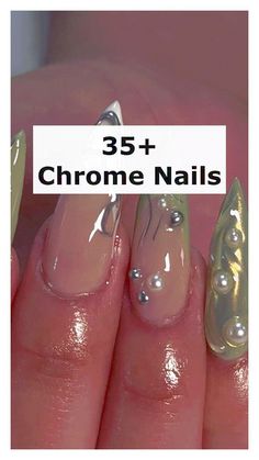 Discover 30+ Chrome Nails You Need to Try This Year! Elevate your style with stunning crome nails and intricate chrome nails designs. From white chrome nails to blue chrome nails, these looks are perfect for any season. Embrace chrome summer nails and achieve a sleek chrome manicure that stands out. These summer chrome nails will keep you looking chic and trendy all year long.