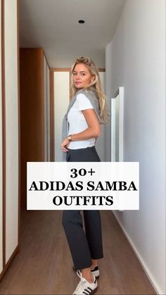 Check out 30 Adidas Samba outfits you can't miss on Pinterest right now! From trendy Samba Adidas outfits and chic Adidas Samba looks to pairing them with Skandinavian fashion, there's something for every style. Try a casual Samba outfit with baggy jeans or go for a cozy fall outfit with a cardigan. Explore winter outfit ideas, like a black jeans women outfit or stylish outfits with a white cardigan. Perfect inspo for back to school and beyond!