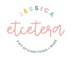 the logo for jesusia etcetera, a children's clothing line that has been