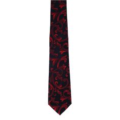 This handsome and elegant necktie is part of our Christian the Romantic Brocade Collection. Done in a rich black silk, featuring a passionate red, royal blue, silver, yellow, or green vine brocade swirling all over. This classy necktie levels up the sophistication of any suit or tuxedo and pairs perfectly with the braces, pocket square, and bow tie that this collection offers. Great for a night out on the town or that distinguished gentleman who desires that extra pop of class for his wardrobe. Red Standard Tie For Formal Occasions, Elegant Red Suit And Tie Accessories For Black-tie Events, Red Formal Neckwear Standard Tie, Elegant Red Neckwear With Ties, Red Ties For Black-tie Events, Black Silk Tie For Formal Occasions, Black Silk Ties For Formal Occasions, Formal Red Fitted Tie Accessories, Elegant Red Standard Tie