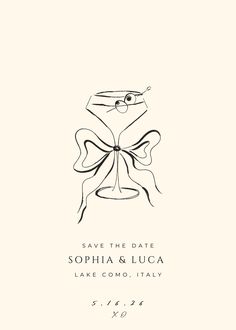 save the date card with an image of a frog wearing a bow on it's back