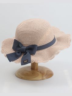 Treat your pretty girl to this cute scallop trim sun hat to go with her spring and summer wardrobe. A charming style, scalloped edge trim, and a contrast ribbon accent make this a warm-weather must-have! Versatile style makes it super easy to pair with her casual summer ensembles. The perfect accessory to add a pop of color and character to her outfit! Looks great with casual clothes, dressy outfits, beach wear, and more Scallop trim sun hat with ribbon accent One size fits most kids Imported: T Cute Adjustable Beige Sun Hat, Cute Beige Wide Brim Hat, Cute Bucket Hat For Beach, Cute Outdoor Hats For Spring, Cute Outdoor Spring Hats, Hat With Ribbon, Outfit Looks, Your Pretty, Creme Color