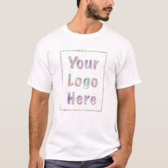 Your Logo Here Company Uniform Promotional T-shirt, Men's, Size: Adult S, White Gender: male. Gift Ideas For Staff, Senior Design, Company Uniform, Uniform Ideas, Promotional Products Marketing, College T Shirts, Mens Fashion Shoes, Mens Clothing Styles, A Team