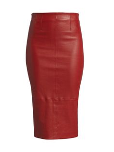 Discover our Women's Genuine Handmade Red Leather Pencil Skirt. Featuring a tight-fitting design, back zipper closure, and custom sizing, this knee-length skirt is perfect for both formal and casual wear. Available in all colors and plus sizes. Elevate Your Wardrobe with Our Women's Red Leather Pencil Skirt Turn heads with our Women's Genuine Handmade Red Leather Pencil Skirt. Crafted from luxurious leather, this knee-length skirt offers a perfect blend of sophistication and style. The tight-fitting design accentuates your curves, making it an elegant choice for both formal and casual wear. Stylish and Functional Design Our leather pencil skirt features a back zipper closure, ensuring a seamless and flattering fit. The knee-length cut is ideal for a range of occasions, from office meetings Red Leather Pencil Skirt, Bearded Lady, Leather Skirts, Relaxed Outfit, Leather Pencil Skirt, Color Pencil, Faux Leather Skirt, Veronica Beard, Knee Length Skirt