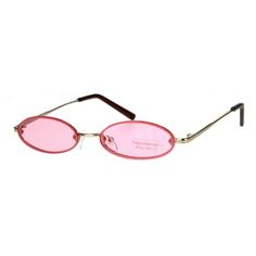 Rimless frames and brilliant color tinted lenses for a fun and vibrant effect. Slim metal frames make them lightweight to wear, while providing an adjustable English style nose piece add comfort during wear. Great for adding a throwback touch to your look. Made with a metal based frame, metal hinges, and 100% UV protected lenses. Measurements Lens Width: 54mm Nose Bridge: 19mm Lens Height: 27mm Frame Width: 135mm Rimless Frames, Nose Piece, Metal Hinges, Pink Sunglasses, Pink Blossom, Metal Frames, English Style, Colour Tint, Brilliant Colors