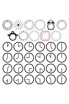 clock face and clock hands available in SVG, DXF, EPS, and PNG clipart file formats for instant download Face Clipart, Crown Png, Forest Silhouette, Face Png, Tree Clipart, Clock Hands, Making Shirts, Clock Face, Wedding Guest Book