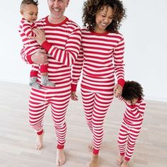 100% Cotton Red And White Striped Pajamas From Hanna Andersson Brand New - With Original Tags And Packaging Great For Matching Pajamas For The Whole Family! These Are A Set Of Adult/Unisex Xs Sizing Of Long Sleeve Pajama Tops And Women's Xs Sizing Of Long Pajama Pants Unisex Xs Long Sleeve Pajama Shirt, Women's Xs Long Pajama Pants Family Christmas Onesies, Onesie Outfits, White Christmas Outfit, Christmas Outfit Inspiration, Long Pajama Pants, Striped Pajamas, Long Johns Pajamas, Pajama Outfit, Matching Family Christmas Pajamas