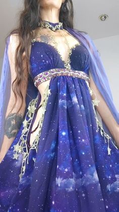 Space Goddess, Anime Ideas, Fantasy Clothing, Fairy Core, Bjd Dolls, Design Inspo, Pretty Dresses, Dream Life, Cute Outfits