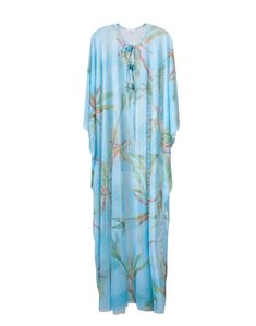 mariella-blue-bamboo-print-sheer-kaftan_product.jpeg Sheer Kaftan, Blue Bamboo, Bamboo Print, Skirt And Top Dress, Mesh Overlay, Stretch Dress, Skirt Top, Dress Accessories, Shirt Outfit