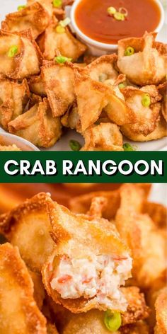 crab rangoon is an appetizer that's ready in under 30 minutes