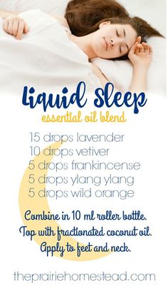 Sleeping Essential Oil Blends, Oils For Sleep, Essential Oils For Sleep, Essential Oils Health, Essential Oil Roller Bottle, Yl Essential Oils, Oil Roller