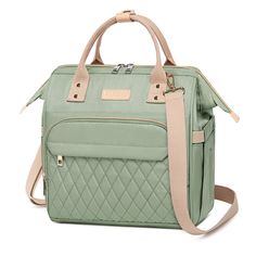 an image of a green purse on a white background with the strap down to it's bottom compartment