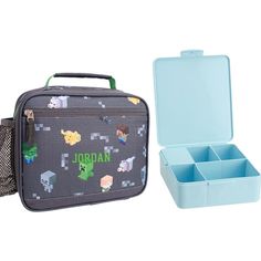 Our lunch boxes are designed to fit our reusable bento boxes, keeping homemade lunches fresh and snacks compartmentalized. Equal parts sturdy and stylish, this set of two is a school-day must-have! DETAILS THAT MATTER Lunch box shell is woven of tough 600-denier polyester. Bento Box is made of a durable plastic and has 5 compartments to keep food separate. KEY PRODUCT POINTS Classic lunch box features a molded interior and easily wipes clean. Bento box fits neatly into the Classic lunch box. Col Functional Rectangular Lunch Box For Back To School, Functional Rectangular Lunch Box For School, Functional School Lunch Box, Functional Rectangular Lunch Box For Storage, Blue Lunch Box For Back To School Gift, Functional Rectangular School Lunch Box, Blue Rectangular Lunch Box, Homemade Lunch, Cheap Blue Box-shaped Lunch Box