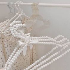 Widget Coquette, Pearl Clothes, Pearl Hanger, Aesthetic Widget, Bridesmaid Hangers, Coat Storage, Photo Widget, Cream Aesthetic, Wedding Hangers