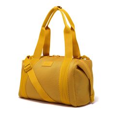 Dagne Dover Landon Carryall Duffle Bag | Weekend Travel Bag for Men & Women Yellow Satchel Bag For On-the-go, Modern Yellow Satchel With Top Carry Handle, Yellow Bags With Top Carry Handle For Daily Use, Yellow Travel Bag With Detachable Strap, Yellow Satchel With Top Carry Handle For Everyday Use, Yellow Satchel With Top Carry Handle For On-the-go, Yellow Large Capacity Bag For On-the-go, Modern Yellow Shoulder Bag For Everyday Use, Yellow Satchel For On-the-go