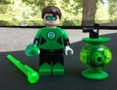 My Lego custom Green Lantern New 52 Green Lantern, Green Lantern Movie Poster, Green Lantern Poster, Green Lantern Movie, Green Lantern Construct, Green Lantern Hal Jordan, Lego Batman Movie, Lego Custom Minifigures, Lego Dc