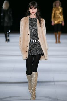 Saint Laurent Fall 2014 RTW - Review - Vogue | LOOK 47 Teresa Oman, Ysl Saint Laurent, Urban Fashion Women