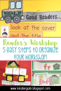 five easy steps to organize your worksheet for the reader's workshop or reading workshop