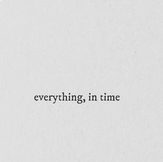 the words are written in black on a white paper background that says, everything is fine