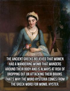 a woman sitting down holding a flower in her hand with the caption that reads, the ancient greek beloved that women had wandering