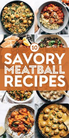 the top 10 savory meatball recipes on this list are delicious and easy to make