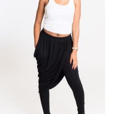 Fit: Waist Can Run Small, Please Order Up If In Between Sizes. 94% Rayon 6% Spandex Skirt Attached Black And Olive Green Available Measurements: 1x - 15in Across 2x - 16in 3x - 17in Across Trendy Stretch Black Harem Pants, Trendy Black Stretch Harem Pants, Trendy Stretch High Waist Harem Pants, Versatile Stretch Black Harem Pants, Versatile Black Stretch Harem Pants, Trendy High-waist Stretch Harem Pants, Chic Black Stretch Harem Pants, Fitted Black Harem Bottoms, Black Stretch Harem Bottoms