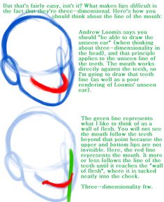 an image of two different faces with the same color and font on each one side