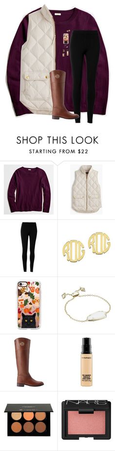 "J Crew Fall Outfit Contest" by beautygirl480 ❤ liked on Polyvore featuring J.Crew, Max Studio, QVC, Casetify, Kendra Scott, Tory Burch, MAC Cosmetics, Anastasia and NARS Cosmetics J Crew Fall, Preppy Outfits For School, The Cardigans, Max Studio, Preppy Outfits, Nars Cosmetics, Kendra Scott, Fall Outfit