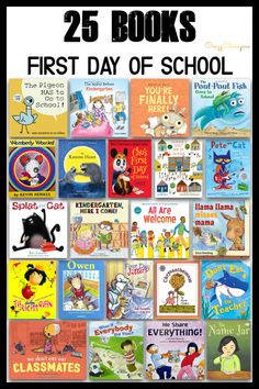 children's books with the title 25 books first day of school written by dr seuss